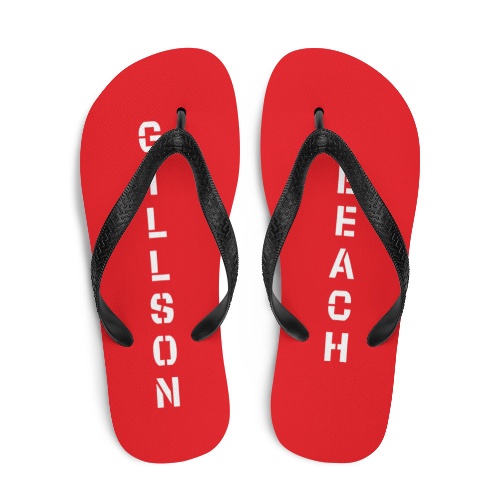 Lifeguard Flip-Flops - Gillson Beach